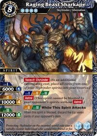 Raging Beast Sharkape - Generational Link - Battle Spirits Saga card