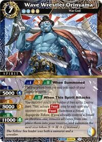 Wave Wrestler Orinyama - Generational Link - Battle Spirits Saga card