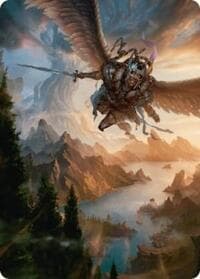 Youthful Valkyrie Art Card (28/54) - Art Series: Foundations - Magic: The Gathering card