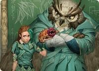 Confiscate Art Card (52/54) - Art Series: Foundations - Magic: The Gathering card