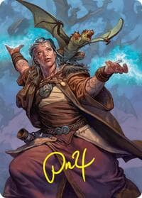 Drake Hatcher 2 Art Card (29/54) (Gold-Stamped Signature) - Art Series: Foundations - Magic: The Gathering card