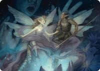 Faebloom Trick Art Card (6/54) - Art Series: Foundations - Magic: The Gathering card