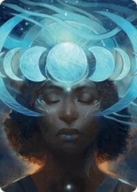 Lunar Insight Art Card (31/54) - Art Series: Foundations - Magic: The Gathering card