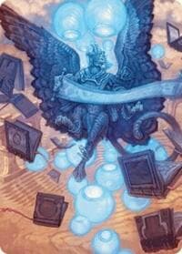 Sphinx of Forgotten Lore Art Card (33/54) - Art Series: Foundations - Magic: The Gathering card
