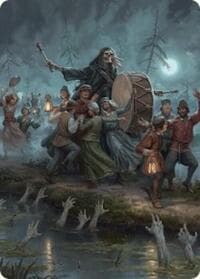 Blasphemous Edict Art Card (35/54) - Art Series: Foundations - Magic: The Gathering card