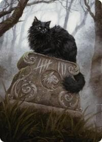 Nine-Lives Familiar 2 Art Card (36/54) - Art Series: Foundations - Magic: The Gathering card