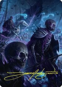 Rise of the Dark Realms Art Card (37/54) (Gold-Stamped Signature) - Art Series: Foundations - Magic: The Gathering card