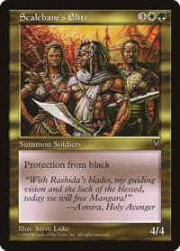 Scalebane's Elite - Visions - Magic: The Gathering card