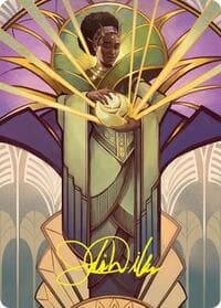 Bloom Tender Art Card (54/54) (Gold-Stamped Signature) - Art Series: Foundations - Magic: The Gathering card
