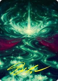Genesis Wave Art Card (54/54) (Gold-Stamped Signature) - Art Series: Foundations - Magic: The Gathering card