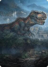 Ghalta, Primal Hunger Art Card (41/54) - Art Series: Foundations - Magic: The Gathering card