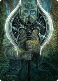 Leyline Axe Art Card (49/54) - Art Series: Foundations - Magic: The Gathering card