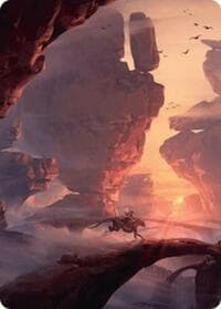 Mountain Art Card (24/54) - Art Series: Foundations - Magic: The Gathering card