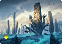 Soulstone Sanctuary Art Card (19/54) (Gold-Stamped Signature) - Art Series: Foundations - Magic: The Gathering card