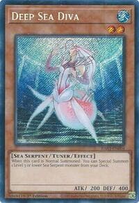 Deep Sea Diva (Secret Rare) - Quarter Century Bonanza - YuGiOh card