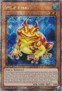 Swap Frog (Quarter Century Secret Rare) - Quarter Century Bonanza - YuGiOh card