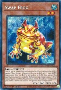 Swap Frog (Secret Rare) - Quarter Century Bonanza - YuGiOh card