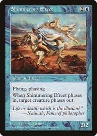Shimmering Efreet - Visions - Magic: The Gathering card