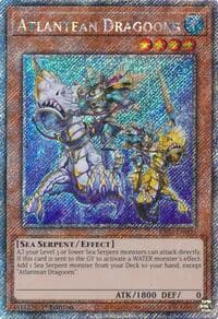 Atlantean Dragoons (Platinum Secret Rare) - Quarter Century Bonanza - YuGiOh card