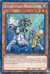 Atlantean Dragoons (Secret Rare) - Quarter Century Bonanza - YuGiOh card