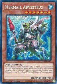 Mermail Abyssteus (Secret Rare) - Quarter Century Bonanza - YuGiOh card