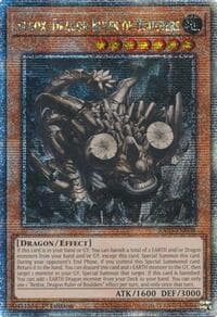 Redox, Dragon Ruler of Boulders (Quarter Century Secret Rare) - Quarter Century Bonanza - YuGiOh card