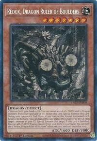 Redox, Dragon Ruler of Boulders (Secret Rare) - Quarter Century Bonanza - YuGiOh card