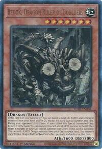 Redox, Dragon Ruler of Boulders (UR) - Quarter Century Bonanza - YuGiOh card