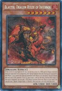 Blaster, Dragon Ruler of Infernos (Secret Rare) - Quarter Century Bonanza - YuGiOh card
