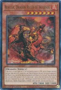 Blaster, Dragon Ruler of Infernos (UR) - Quarter Century Bonanza - YuGiOh card