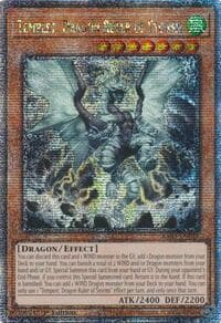 Tempest, Dragon Ruler of Storms (Quarter Century Secret Rare) - Quarter Century Bonanza - YuGiOh card
