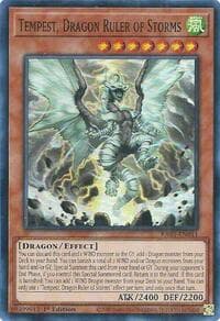 Tempest, Dragon Ruler of Storms - Quarter Century Bonanza - YuGiOh card