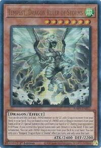 Tempest, Dragon Ruler of Storms (UR) - Quarter Century Bonanza - YuGiOh card