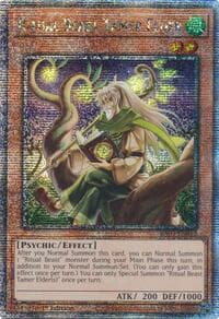 Ritual Beast Tamer Elder (Quarter Century Secret Rare) - Quarter Century Bonanza - YuGiOh card