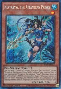 Neptabyss, the Atlantean Prince (PCR) - Quarter Century Bonanza - YuGiOh card