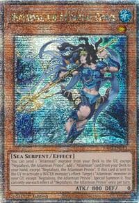 Neptabyss, the Atlantean Prince (Quarter Century Secret Rare) - Quarter Century Bonanza - YuGiOh card