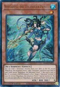 Neptabyss, the Atlantean Prince (UR) - Quarter Century Bonanza - YuGiOh card