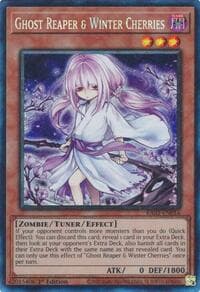 Ghost Reaper & Winter Cherries (Alternate Art) (PCR) - Quarter Century Bonanza - YuGiOh card