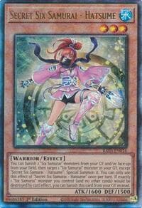Secret Six Samurai - Hatsume (PUR) - Quarter Century Bonanza - YuGiOh card
