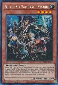 Secret Six Samurai - Kizaru (PCR) - Quarter Century Bonanza - YuGiOh card