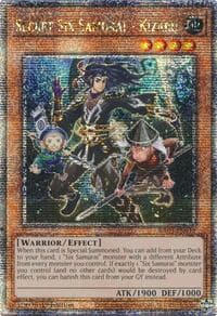 Secret Six Samurai - Kizaru (Quarter Century Secret Rare) - Quarter Century Bonanza - YuGiOh card