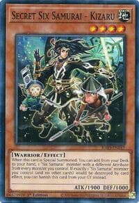 Secret Six Samurai - Kizaru - Quarter Century Bonanza - YuGiOh card