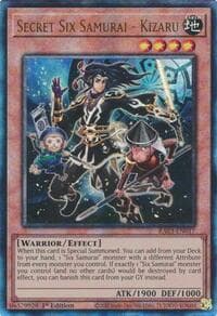 Secret Six Samurai - Kizaru (PUR) - Quarter Century Bonanza - YuGiOh card