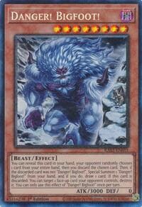 Danger! Bigfoot! (Alternate Art) (PCR) - Quarter Century Bonanza - YuGiOh card