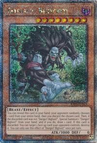 Danger! Bigfoot! (Quarter Century Secret Rare) - Quarter Century Bonanza - YuGiOh card