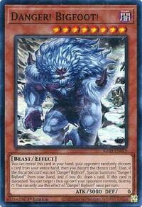 Danger! Bigfoot! (Alternate Art) - Quarter Century Bonanza - YuGiOh card