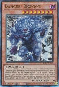 Danger! Bigfoot! (Alternate Art) (PUR) - Quarter Century Bonanza - YuGiOh card