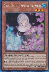 Ghost Sister & Spooky Dogwood (Alternate Art) (PCR) - Quarter Century Bonanza - YuGiOh card