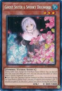 Ghost Sister & Spooky Dogwood (Alternate Art) (Secret Rare) - Quarter Century Bonanza - YuGiOh card