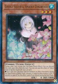 Ghost Sister & Spooky Dogwood (Alternate Art) (UR) - Quarter Century Bonanza - YuGiOh card